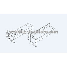 Passed CE and ISO YTSING-YD-1227 PLC Control C Z Purlin Roll Forming Machine Manufacturer